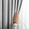 RESTILO zasłona CORITA spalva pilka styl nowoczesny taśma materiał blackout, len 140x250