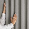 RESTILO zasłona CORITA spalva smėlio spalva styl nowoczesny taśma materiał blackout, len 140x250