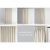 RESTILO VELVET curtain, light beige, smooth glamour, tieback, glamour style, multifunctional tape, velvet material, 140 x 260 cm