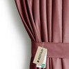 RESTILO zasłona VELVET spalva rožinis szarfa upinająca styl klasyczny taśma materiał velvet 140x270