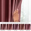RESTILO zasłona VELVET spalva rožinis szarfa upinająca styl klasyczny taśma materiał velvet 140x270