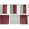 RESTILO zasłona VELVET spalva rožinis szarfa upinająca styl klasyczny taśma materiał velvet 140x270