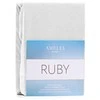AmeliaHome Paklodė su guma 120–140x200+30, balta