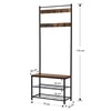 Songmics DRABUŽIAI/RUDA/JUODA/70X32X175CM