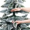 Dirbtinė Kalėdų eglutė pušis ant perlinio kamieno PEARL spalva butelis žalia Homede