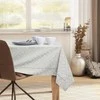DecoKing Staltiesė 160×160 cm šviesiai kreminės spalvos Maya