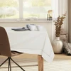 DecoKing Staltiesė 140×200 cm kreminės spalvos DK PURE