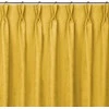 Homede Užuolaidos 280×245 cm iš čenilės garstyčių spalvos