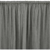 Homede Užuolaida 140×300 cm iš chenilio pilkos