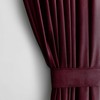 AmeliaHome Užuolaida 140×270 cm bordo CURT
