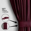 Užuolaidos VELVET spalva raudona styl klasyczny taśma materiał velvet 140x245 AmeliaHome