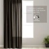 Užuolaidos VELVET spalva ruda styl klasyczny przelotki Sidabrinė materiał velvet 140x270 AmeliaHome