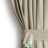 AmeliaHome Užuolaida 140×245 smėlio spalvos aksominė AH