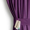 Užuolaidos VELVET spalva violetinė styl klasyczny taśma materiał velvet 140x270 AmeliaHome