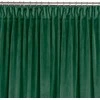Homede Užuolaidos 400 × 300 cm iš aksomo, tamsiai žalia