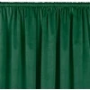 Homede Užuolaidos 135×225 cm aksomos tamsiai žalia VELVET