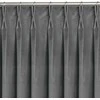 Homede Užuolaidos 135×300 iš aksomo tamsiai pilka VELVET FLEX
