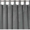 Homede Užuolaida 135×225 cm aksomas tamsiai pilka
