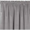 Homede Užuolaidos aksomo 135×300 pilkos