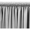 Homede Užuolaidos 400 × 270 cm, pilkos VELVET TUNNEL