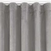 Homede Užuolaidos VELVET PLEAT W 70, pilkos, 200 × 300 cm