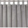 Homede Užuolaida Vila 200×245 cm iš aksomo pilka CURT HOM