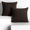 Užvalkalas dekoracyjna AMBER spalva tamsiai ruda styl klasyczny materiał jersey 40x40 DecoKing