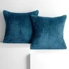 DecoKing Pagalvės užvalkalas indigo 45×45 cm, 2 vnt. HENRY