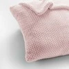 DecoKing Pagalvės užvalkalas 45×45 cm pudrinė rožinė HENRY