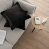 AmeliaHome Pagalvės užvalkalas aksomas 45×45 cm juoda AH