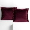 Užvalkalas dekoracyjna VELVET spalva raudona velvet 45x45 ameliahome
