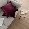 Užvalkalas dekoracyjna VELVET spalva raudona velvet 45x45 ameliahome