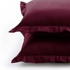 Užvalkalas dekoracyjna VELVET spalva raudona velvet 45x45 ameliahome