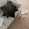 AmeliaHome Pagalvės užvalkalas 50×70 aksomas tamsiai rudas AH