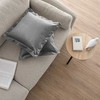 RESTILO poszewka dekoracyjna VELVET spalva pilka styl glamour typ materiału velvet 45x45