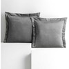 RESTILO poszewka dekoracyjna VELVET spalva pilka styl glamour typ materiału velvet 45x45