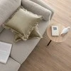 AmeliaHome Veliūriniai pagalvių užvalkalai 45×45 cm, 2 vnt., smėlio spalvos