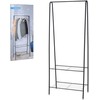 Excellent Houseware Storage solutions Drabužių kabykla su 2 lentynomis, 61x34x152cm
