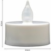 Ambiance Light Rinkinys 4 ŚWIECZEK Arbatos lemputė LED laikmatis Baltas 840964