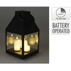 Ambiance Light Aplinkos šviestuvas ADVENTO ŽIBINTAS RORATY LED 25CM 3 ŽVAKĖS 7094559