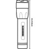 BLACK +  DECKER Juodas + DECKER LATARKA TAKTYCZNA aliumininės 10W 500LUMENÓW Juodas + DECKER