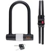 Black &amp; Decker Juodas &amp; Decker - Bicycle Lock / U-Lock 14x25 cm