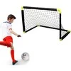 FUTBOLO VARTAS SU TINKLU, SULANKSTAMAS 90X59X61CM DUNLOP