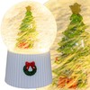 Christmas Decoration 147 MM LED SNIEGO GAUBLYS SU ŽAIDŽIAMA KALĖDŲ EGLUTĖ