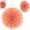Christmas Decoration kabaneriaus popierinė žvaigždė 3D 50 cm rožinė