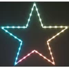None Kabanti kaboji žvaigždės lemputė su 45 LED RGB