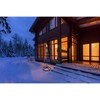 Christmas Decoration Apšviestas LED Kalėdų medis 150 cm su 154 RGB LED