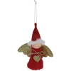 Christmas Decoration Kalėdinis angeliuko papuošimas 14 cm raudonas