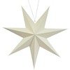 Christmas Decoration DEKORACINĖ KABINAMA POPIERINĖ ŽVAIGŽDĖ 60CM BALTA 740142