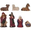 Christmas Decoration Kalėdinės prakartėlės figūrėlės 7 vnt 6,5 cm